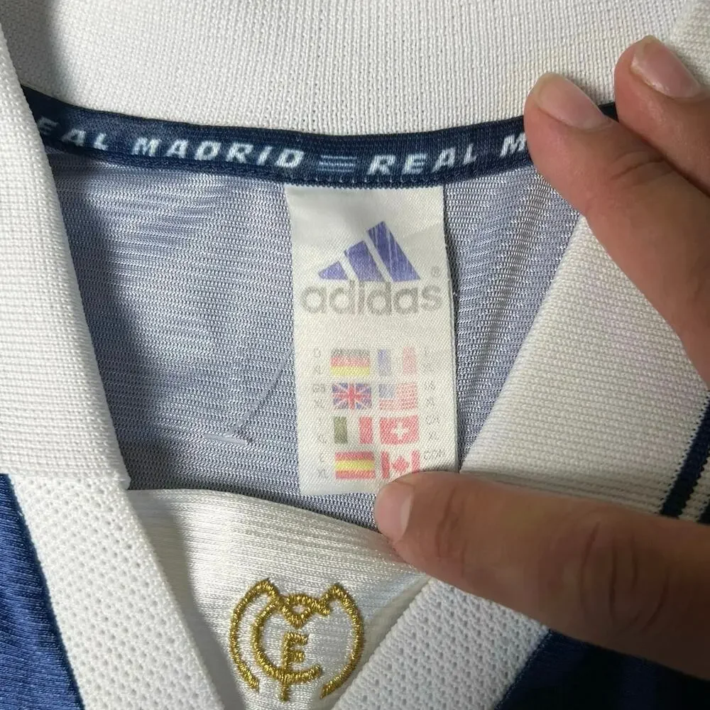 Adidas Real Madrid 1998 1999 Away Football Soccer Jersey Vintage Men’s XL